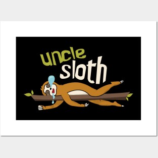 Uncle Sloth Posters and Art